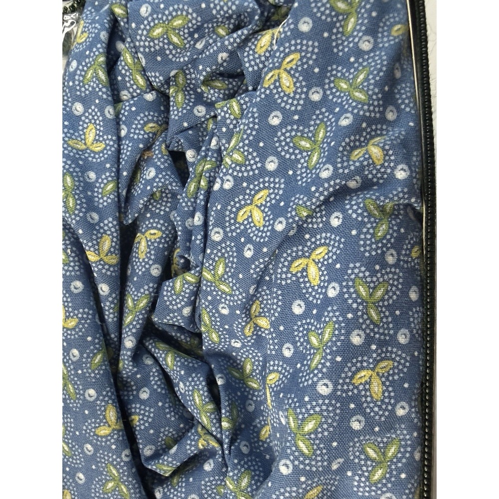 Laura Ashley Blue Stockton Western California King Bedskirt New Old Stock 2001 - Picture 5 of 5